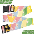 Painting Luggage Straps for Suitcases, Adjustable Luggage Travel Belts to Keep - Image 5