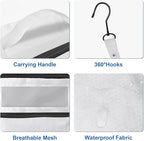 Suitcase Organizer, Travel Luggage Organizer Portable Hanging Travel Shelves - Image 3