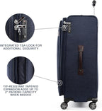 Travelpro Platinum Elite Softside Expandable Checked Luggage, 8 Wheel Spinner - Image 5