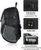 WATERFLY Lightweight Packable Hiking Backpack: 30L Foldable Travel Daypack - Image 4