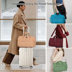 Hanke Foldable Underseat Carry On luggage Bag, Travel Tote Bag - Image 4