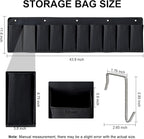 RV Shoe Pockets 10 Pockets Heavy Hanging Bedside Storage Organizer - Image 2