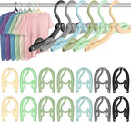 36 Pcs Travel Hangers Portable Foldable Travel Hanger Organizer, Plastic Cruise by Besslly