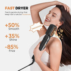 6 in ONE Blow Dryer Brush,Air Curling Iron