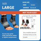 Plantar Fasciitis Sock for Men and Women, Compression Foot Sleeves - Image 3