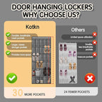 2PCS Over the Door Shoe Organizer - Image 4