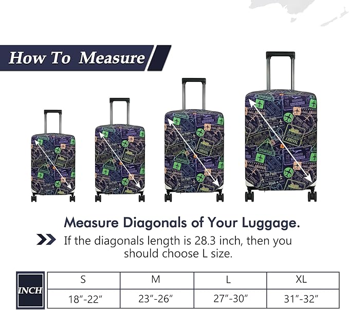 HYPER VENTURE Washable Luggage Cover - Image 5
