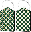2 Pack Floral Luggage Tag for Women, Name ID Labels by Unknown