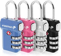 Fosmon TSA Approved Luggage Locks, Suitcase Travel Lock by Fosmon