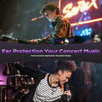 Concert Ear Plugs, 2 Pairs High Fidelity Ear Plugs Noise Reduction - Image 8