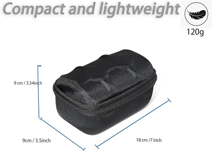 Hard Compact Watch Roll travel case, 2 Slots Portable holder and Organizer - Image 2