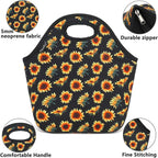 FlowFly Neoprene Lunch Tote Insulated Thermal Reusable Lunch Bag Box - Image 2