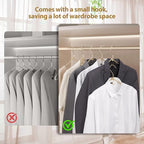 VWV 10P Gold Hanger, 15.35 Inch Fashion Metal Folding Clothes Hanger, - Image 5