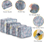 BAGAIL 8 Set Packing Cubes Luggage Packing Organizers - Image 4