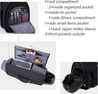 Modoker Garment Convertible Weekender Bag, Carry on Canvas Garment Duffle Bag - Image 3