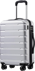 Coolife Luggage Suitcase Carry-on Spinner TSA Lock USB Port Expandable by COOLIFE