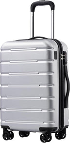 Coolife Luggage Suitcase Carry-on Spinner TSA Lock USB Port Expandable by COOLIFE