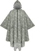 PTEROMY Hooded Rain Poncho for Adult by PTEROMY