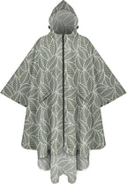 PTEROMY Hooded Rain Poncho for Adult by PTEROMY