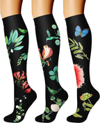 CHARMKING Compression Socks for Women & Men Circulation 15-20 mmHg is Best by CHARMKING