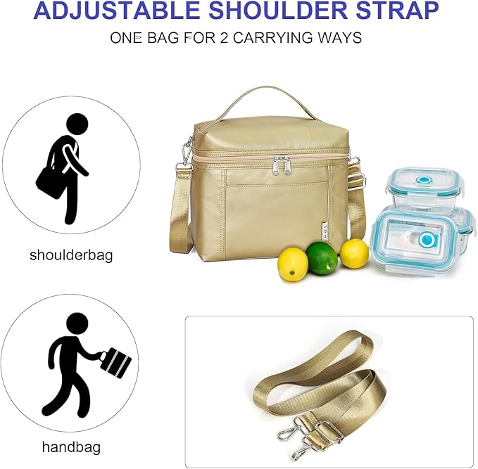 NOL Natural Organic Lifestyle Insulated Lunch Bags - Image 4