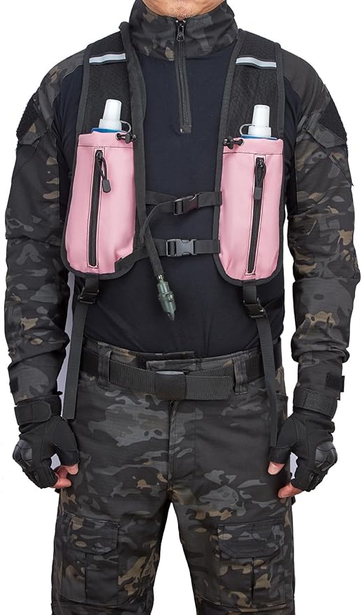 ATBP Running Hydration Vest Pack Thermal Insulation 3L TPU Water Bladder - Image 6