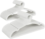 80 Pack Clothes Hangers, Non Slip Plastic Coat Hangers, Space Saving Hangers by Liveinacomfortablehome
