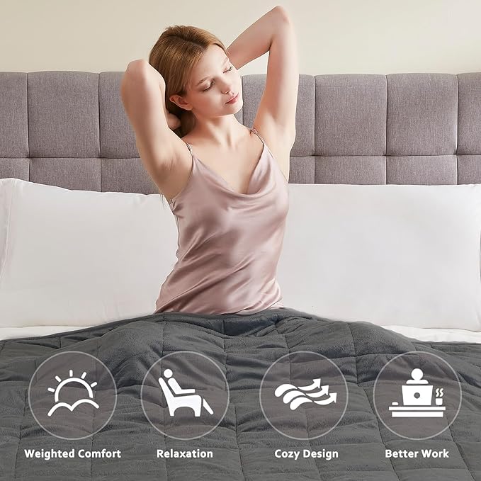 L'AGRATY Weighted Blanket - Image 3
