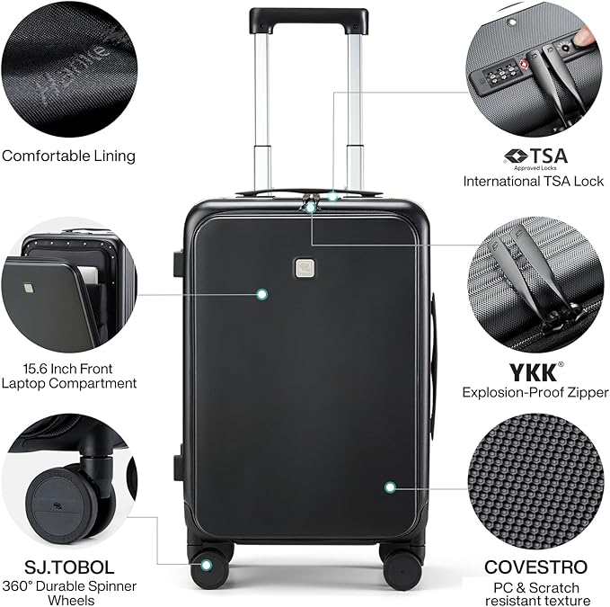 Hanke Grace Hard Shell Suitcases - Image 3