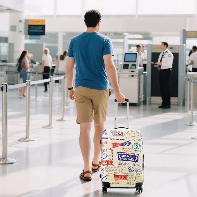 WUJIAONIAO Travel Luggage Cover Baggage Suitcase Cover Protector Skins 18-32 - Image 6