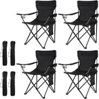 Damei century 4PCS Folding Camping Chairs-Lightweight, Installation-Free by Dameicentury