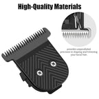 2Pack Premium Stainless Steel T-Blade, Compatible with MANSCAPED The Beard Hedger, for Precision Facial Hair Trimming.