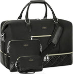 Weekender Bag for Women, Travel Duffel Bag Carry On Overnight Bag by ITIEZY
