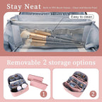 BOYATU Travel Makeup Bags for Women: 3 Set Make up Bags - Image 6