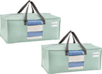 VENO 2 Pack Moving Bags for College, Heavy-Duty Storage Totes, Moving Boxes and by Veno