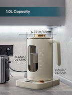 Electric Tea Kettle, INTASTING Glass Electric Kettle - Image 4
