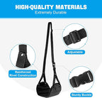 2 Pack Airplane Foot Rest, Portable Airplane Foot Hammock - Image 4