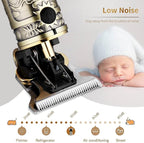 Hair Clippers for Men with Replacement Blade, Professional Hair Trimmer for Barber, T-Blade Edgers Clippers, Close-Cutting Trimmers, Cordless Clippers for Hair Cutting
