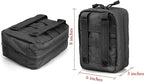 EMT Pouch MOLLE Ifak Pouch Tactical MOLLE Medical First Aid Kit Utility Pouch - Image 5