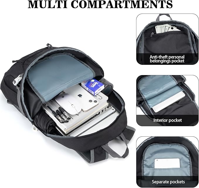 Hiking Backpack, Large 35L Travel Backpacks - Image 2