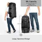 STOVER 80L Rolling Duffel Bag - Image 8