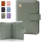 Melsbrinna Premium Leather Passport Holder Covers Case, Waterproof Rfid by Melsbrinna