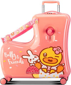 Kids' Lightweight Ride on Luggage by AOWEILA