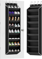 Over The Door Shoe Organizer Storage Fit 16-24 Pairs Hanging Shoe Rack Organiser by StrongandOrganizer