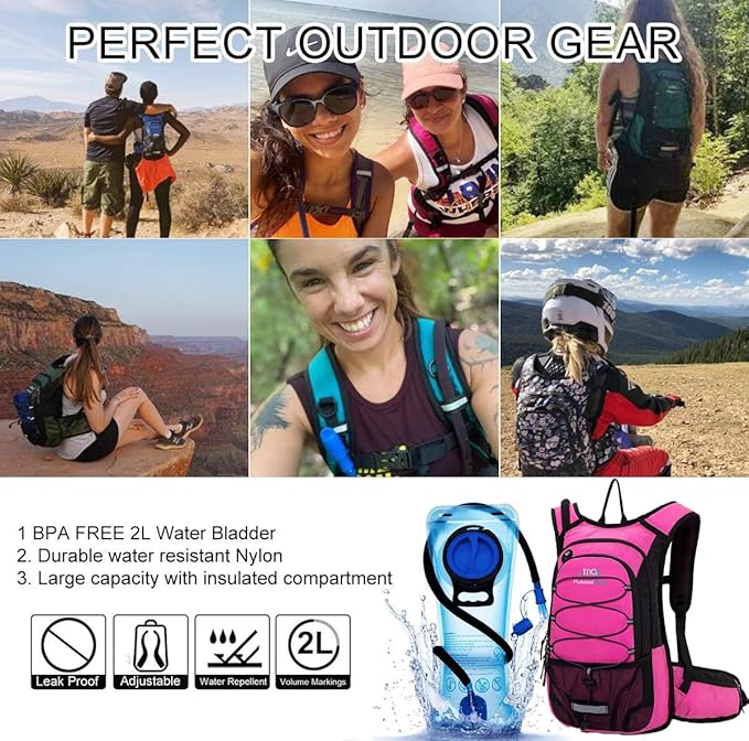 15L Insulated Hydration Backpack Pack - Image 5