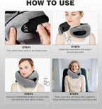 Airplane Travel Pillow, Memory Foam Travel Pillow, Suitable - Image 5
