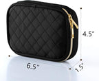 Teamoy Small Jewelry Travel Case, Portable Jewelry Organizer Bag - Image 5