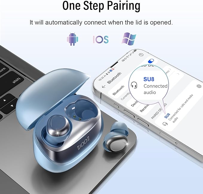 Sleep Earbuds Bluetooth 5.4 in Ear Light-Weight Headphones, Mini Sleep - Image 7