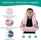 Travel Pillow Upgraded Version of Aircraft Travel Neck Pillow - Image 4