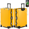 Krute Large Luggage 28 inch Zipperles Suitcase by Krute